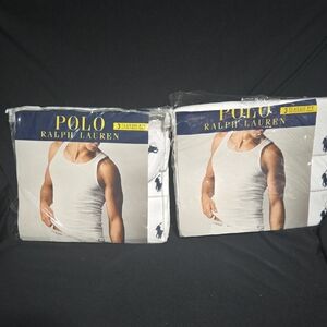 Polo Ralph Lauren White Tank Tops $30 Each